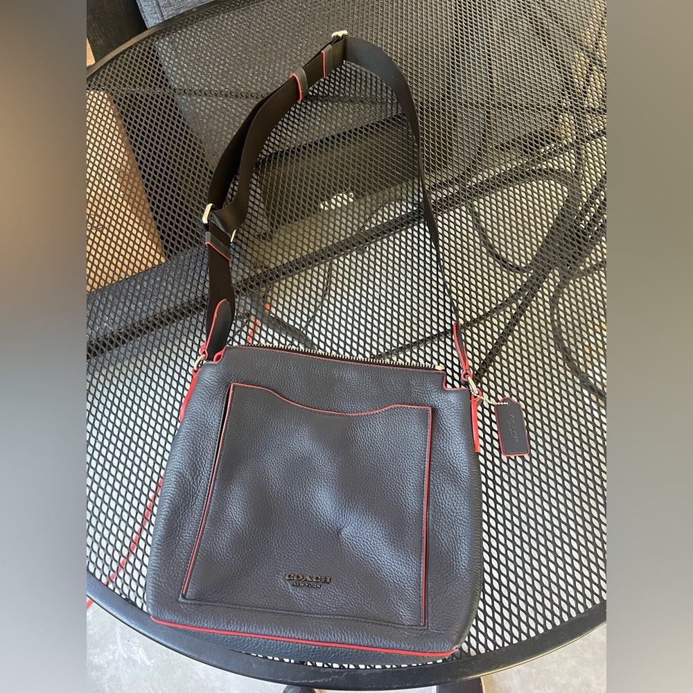 Coach Leather Crossbody Bag